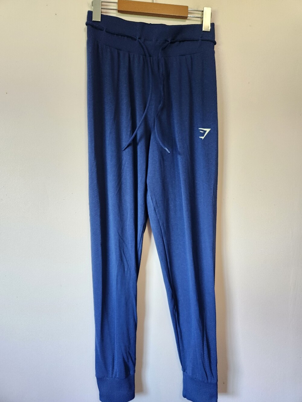 Gymshark Vital Seamless 2.0 Joggers Stellar Blue Marl High Waisted Gym Pants XS